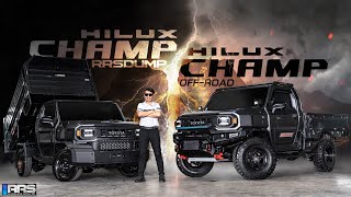 RRS-Dump Review l Toyota Hilux Champ X Hilux Champ กับสองคาแรคเตอร์การตกแต่งสุดเท่ที่ไม่ซ้ำใคร