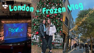 London Vlog: Frozen West End, Camden Market & Covert Garden