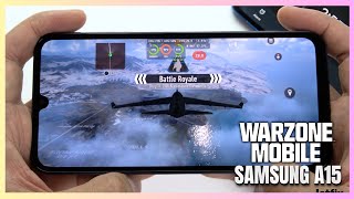 Samsung Galaxy A15 5G Call of Duty Wazone Mobile Gaming test | Dimensity 6100+, 90Hz Display