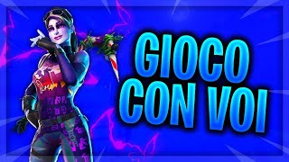 LIVE Fortnite Ita Notturna! Gioco con Voi! Road to 750