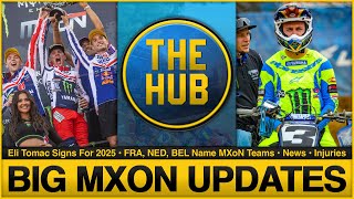 MXoN Team Updates • Eli Tomac's 2025 Deal • SMX Crunch Time | Motocross' Latest