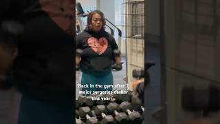 Surgery recovery- Back in the Gym #joysoulmusic