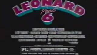 Leonard Part Six XI Movie Trailer - 80's commercial