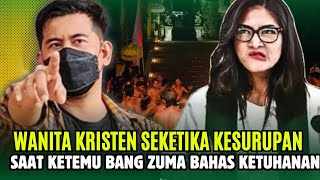 GEMPARR‼️ WANITA KRISTEN MENDADAK KESURUPAN DIHADAPAN BANG ZUMA