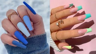 30 Best Coffin Nail Designs To Try in 2022 - Pretty Coffin Nail Designs You Will Love