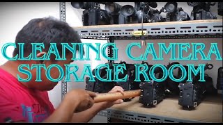 CAMERA ROOM QUARTERLY CLEANING