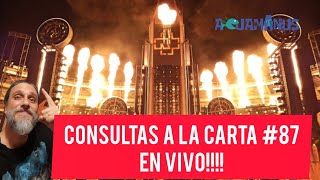 Consultas a la carta #87 en vivo!!! #Acuamanus