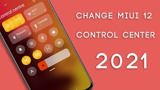 Change Miui 12 Control Center Colour Without Root || Miui 12 Control Center || Unique Tech