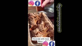 Easy Biscoff Ice Cream Recipe | Homemade Ice Cream Recipe | #shorts