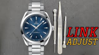 How To Remove LINK OMEGA Seamaster