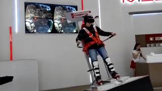 Flyboarding simulator