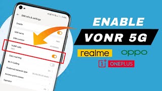 Enable VONR 5G In Realme Oppo & OnePlus Devices |Jio Airtel VoNR 5g Enable ⚡⚡