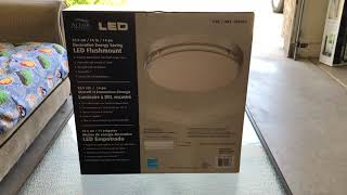 ALTAIR LIGHTING LED CEILING LIGHT ENERGY SAVING ( BRUSHED NICKEL WITH EXTRAS) REVIEW