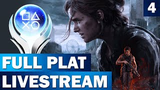 The Last of Us Part 2 Remastered: Day 2 Ellie [Full Playthrough to Platinum] | Part 4 Livestream