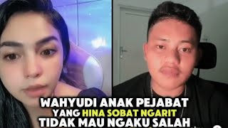 Anak pejabat yang Hina Sobat ngarit tetap tidak mengaku bersalah