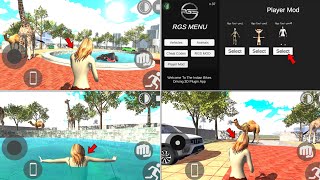 Police Girl Character Cheat code in Indian bike driving 3d || New Update All New Cheat Codes 2024