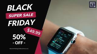 Black Friday Super Sale ★★ Small Business Black Friday Video Marketing ★★  ✔