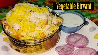 Veg Biryani Recipe, Quick & Easy Vegetable Biryani