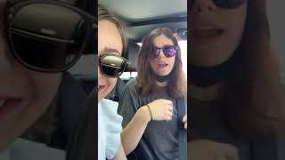 Alexandra Daddario in Instagram live