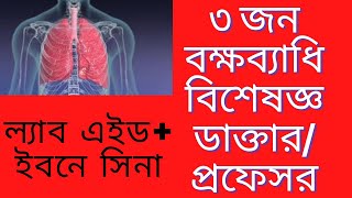 Chest Specialist Doctor- বক্ষব্যাধি বিশেষজ্ঞ ডাক্তার/প্রফেসর- ঢাকা