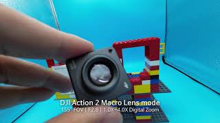 DJI Action 2 - Macro Lens test