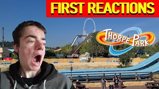 I got SPITED on my FIRST Thorpe Park Visit (VLOG)