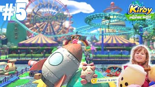 On découvre Wondaria en co-op et son parc d'attractions ! KIRBY ET LE MONDE OUBLIE EPISODE 5 Switch