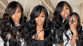 Super Easy, DETAILED Glueless Side part wig install ft. Beauty Forever Hair