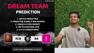 Royal Challengers Bengaluru vs Rajasthan Royals Dream11 Prediction | RCB vs RR | IPL 2024 Match