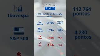 Ibovespa Fecha em Alta de 2,78% | Fechamento de Mercado 12/08