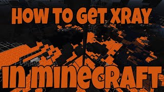 How To Get Xray in Minecraft 1.16-1.17