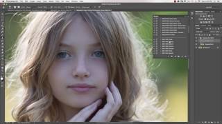 The Innocence Collection Retouch Photoshop Action Tutorial