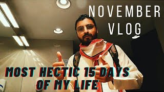 November Summary | Travelling all around | Baroda | Gandhinagar | Mahabaleshwar | Mussorri | Mumbai