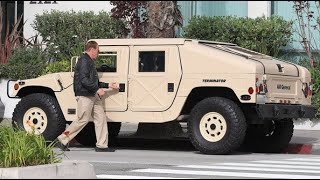 Arnold Schwarzenegger's Luxury & Military Car Collection.