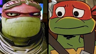 Old version of turtles vs new version - #tmnt