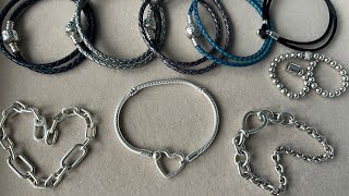 Pandora leather bracelets and others