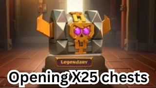 INSANE REWARDS! I Opened 25 Clash of Clans Chests & GOT THIS?! 😱🔥