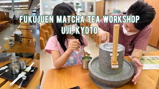 Dive into the world of Matcha Magic at Uji Fukujuen Tea Workshop! 🍵✨