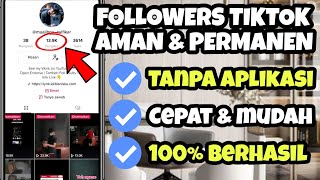 TERBARU CARA MASUK FYP TIKTOK DENGAN CEPAT😱😱 - CARA MENAMBAHKAN FOLLOWERS TIKTOK AMAN PERMANEN 2022