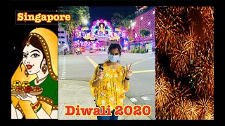 Deepavali 2020 | Singapore Diwali Lighting 2020 | Little India Diwali Celebrations | Meethu’s Studio