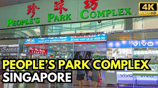 People's Park Complex Christmas Tour~ Singapore Walking Tours [4K]