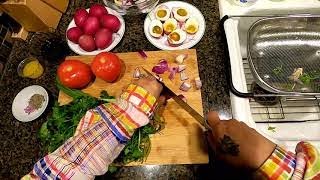 Tomato Salad With Salted Egg - Cooking With Tita