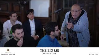 Perez Academy Presents: Bassem Eid - Human Rights in Israel: The Big Lie