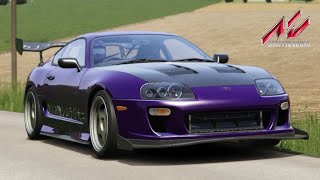 Assetto Corsa - Toyota Supra MK4 Time Attack (Test Drive) [HD]