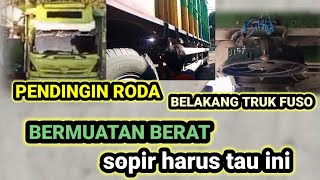 pendingin roda belakang truk Fuso #tekhnik