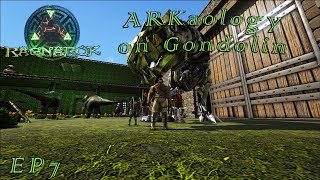 ARKaeology on Ragnarok - Ep 7 Hunting Tek Rex's & Raptors