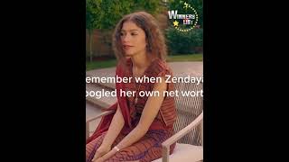 Zendaya Googles her Net Worth