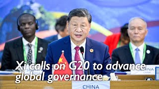 President Xi Jinping shares China's eight actions for global development at G20 Leaders' Summit