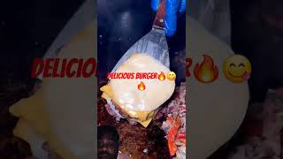 Delicious burger#fypシ゚viral #fyp #reels #duet #short #shortsvideo #funny #viralvideo #fy #fun