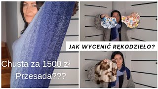 #33 Jak wycenić rękodzieło? Easy showl. 50 godzin za 1500 zł. Co Wy na to?